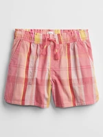 GAP Dětské kraťasy woven pull-on shorts - Holky