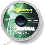 Korda náväzcová šnúra super natural gravel brown-priemer 25 lb