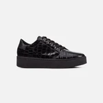 Black Women's Sneakers Geox Skyely - Women