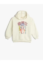 Koton 4wkg10062ak Girls Sweat Ecru