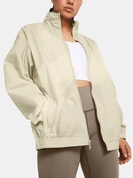 Under Armour Bunda Legacy Crinkle Jacket-BRN - Dámské