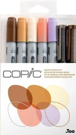 Copic Ciao Refill cerneală People Doodle Kit 7 buc