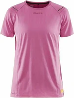 Craft PRO Hypervent SS Women's Camelia/Roxo XS Camiseta de running de manga corta