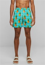 Pineapple aop swim shorts pattern