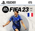 FIFA 23 PlayStation Network Card €75 FR