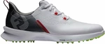 Footjoy FJ Fuel Mens Golf Shoes White/Navy/Lime 45