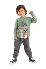 Denokids Wild Party Boy's T-shirt Sweatpants Set