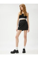 Koton Mini Shorts and Skirt with Cargo Pocket