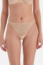 Dagi Beige Lace Detailed Panties