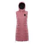 Pink women's vest with membrane ALPINE PRO HARDA