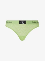 Light Green Calvin Klein Underwear Women's Thong