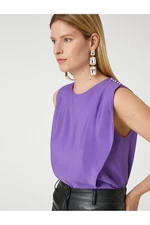 Koton Shoulder Detailed Sleeveless Blouse