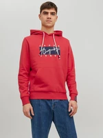 Red Men's Jack & Jones Josh Hoodie