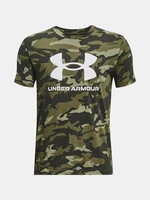 Under Armour T-Shirt UA SPORSTYLE LOGO AOP SS-GRN - Boys