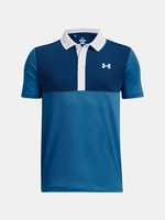 Under Armour T-Shirt UA Perf Color Block Polo-BLU - Boys