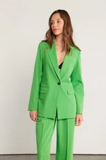 VATKALI Basic Blazer Jacket Green