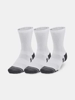 Under Armour Socks UA Performance Cotton 3p Mid-WHT - Unisex