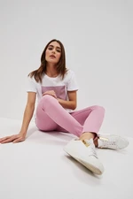 Simple trousers - pink