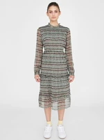 Green patterned dress Noisy May Ena - Women