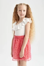 DEFACTO Girl Regular Fit Woven Skirt