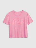 Children's T-shirt organic logo GAP - Girls