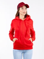 Women's Hoodie GLANO - red