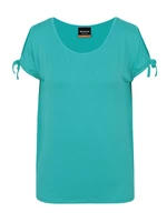 Women's turquoise T-shirt SAM 73 Felicia