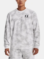 Under Armour Sweatshirt UA Rival Terry Nov Crew-WHT - Mens