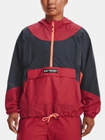 Under Armour Jacket Rush Woven Anorak-RED - Women