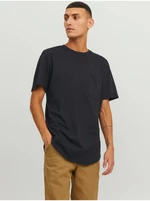 Black men's T-shirt with pocket Jack & Jones Noa