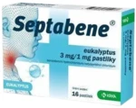 SEPTABENE® Pastilky Eukalyptus 3mg/1mg 16 ks