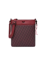 Vínová dámska crossbody kabelka VUCH Carlene Wine