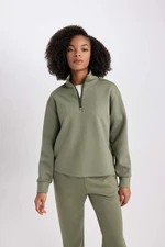 DEFACTO Standard Fit Long Sleeve Sweatshirt