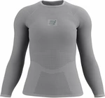 Compressport On/Off Base Layer LS Top W Grey S Termikus fehérnemű