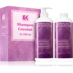 Brazil Keratin Coconut Shampoo výhodné balenie (pre poškodené vlasy)
