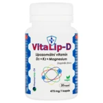 VITALIP-D Lipozomální vitamín D3 + K2 + Mg 30 kapslí