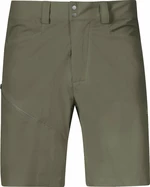 Bergans Vandre Light Softshell Shorts Men Green Mud 54 Outdoorové šortky