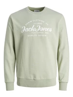 Jack&Jones Pánská mikina JJFOREST Standard Fit 12248002 Desert Sage M