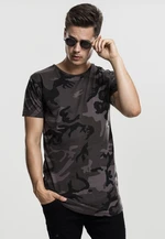 Camo Shaped Long Tee Dark Camouflage