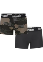 Boxer Shorts Logo 2er Pack darkcamo/blk