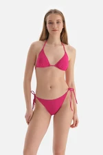 Dagi Fuchsia Triangle Small Bikini Top