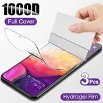 3Pcs Hydrogel Film For Samsung Galaxy A02 A12 A22 A32 A42 A52 A72 Screen Protector M02 M12 M22 M32 M42 M52 M62 Protective Film