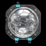 Polycarbonate Mold 3D Football Candy Chocolate Mold Chocolate Mould Pastry Mold