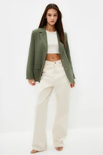 Trendyol Limited Edition Mint Regular Lined Woven Blazer Jacket