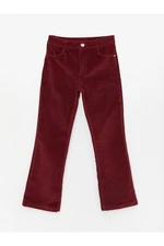 LC Waikiki Flared Velvet Girls' Trousers