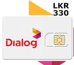 Dialog 330 LKR Mobile Top-up LK