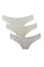 DEFACTO Fall In Love 3-Piece Slip Panties