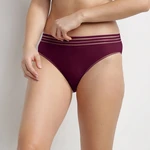 OH MY DIM'S BIKINI - Fashionable panties with raised waist - purple