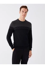 LC Waikiki Crew Neck Long Sleeve Men's Knitwear Sweater