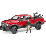 Bruder 02502 RAM 2500 Power Wagon s SCRAMBLER Ducati Desert Sled a vodič